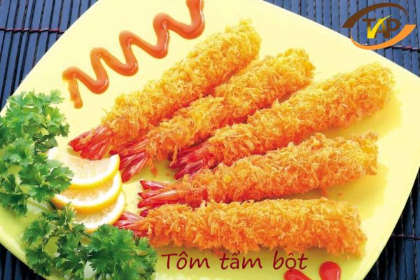 Tôm tẩm bột chiên tempura Nhật Bản